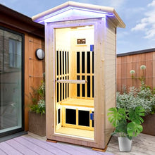 Daleyzay Infrared Home Sauna Box 1 Person Natural