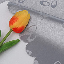 Round Tablecloth, Waterproof & Stain Resistant Table Cloth, Heavy Duty Wrinkle Free Round Table Cloth, Dining Table Cover Cloth, Round Patio Table Cover, for Outdoor Picnic, Kitchen (C 94in)