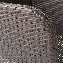 Christopher Knight Home Landis Outdoor 5 Piece Wicker Bar Set Multibrown
