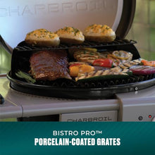 Charbroil Bistro Pro | 3-in-1 Electric, Griddle, & Charcoal Compact Grill | Electric BBQ grill | Black