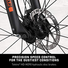 Mongoose Tyax Comp Adult Mountain Bike 29-Inch Wheels Tectonic T2 Aluminum Frame Rigid Hardtail Hydraulic Disc Brakes Mens Large Frame Orange