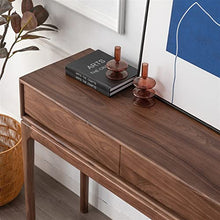 Buddha Altar Table North American Black Walnut Wood Porch Cabinet, Solid Wood Porch Table Table, Foyer Side Cabinet, Long Strip Table, Nordic High Foot Table Buddha Altar Support Table (Colo