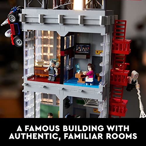 LEGO Marvel Spider-Man Daily Bugle Building Set 76178 Multicolor