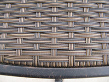 Santa Clara Outdoor Patio Set 6pc Swivel Barstools 30" Dark Bronze Cast Aluminum