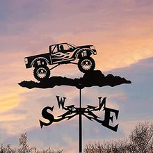 Weathervane Weather Vane Wind Direction Indicator Measuring Tools Wind Vanes Decorative Garden Yard (F1 Cars) (Pickup Trucks)