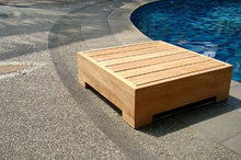 WholesaleTeakFurniture Luxurious 2 Piece Teak Lounge Chair Set with Ottoman Leveb Collection