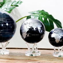 MOVA 8.5" Silver and Black Metallic Globe Silver/Black