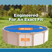 HJDSTUBD 28 Feet Round Above Ground Swimming Pool Liner