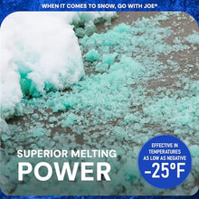 Blue Heat 10 Pack Ice Melt Pellets, Calcium Blend Deicer Snow Melter for Driveway, 50 Lb - Pet-Friendly Winter Relief with Magnesium, Calcium, and Sodium Formula, BH50