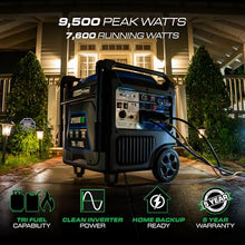 DuroMax XP9500iHT 9,500-Watt Tri Fuel Portable Digital Inverter Generator - Gas, Propane & Natural Gas, Remote Electric Start, Whole Home Power Backup, Transfer Switch Ready, RV & Emergency Ready