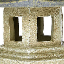 Design Toscano Asian Decor Pagoda Lantern Statue Giant Two-tone Stone