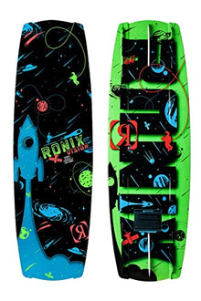 Ronix Wakeboard Package 120 - Vision Wakeboard w/Vision Pro Boot - 8-9 Glow-n-Dark Black/Green