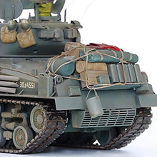 HOOBEN 1/16 M4A3E8 Fury Sherman Tank with Camouflage & Figure Dark Green