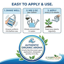 GS Plant Foods Liquid Fish & Kelp Fertilizer (275 Gallons) – Organic Material Review Institute Listed Natural Plant Food for Home Gardens, and Vegetables