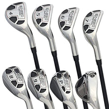 Powerbilt Men’s Golf EX-550 Hybrid Iron Set Black