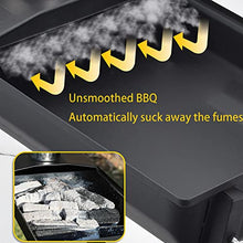 MZGYYD BBQ Grill Household Charcoal Grill Tool with Offset Smoker Removable Legs,for Patio Backyard Picnic Camping