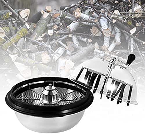 KRASS 16" Stainless Steel Rotating Gem Machine - Plant Sprout Cutter with Twist Twist Cut for Updated Sharp Gear Gems and Flowers Plants