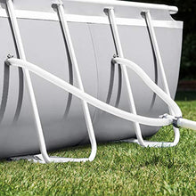 Intex Prism Frame Oval Swimming Pool Set Gray