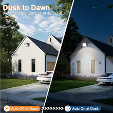 4-Pack LED Wall Pack Light with Dusk to Dawn Sensor, 80W/100W/120W, 3CCT Adjustable, 120-277V, IP65, 0-10V Dimmable, Outdoor LED Security Flood Lighting for Warehouse, Garage, ETL Listed