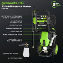 Greenworks 2700 PSI (2.3 GPM Max) Electric Pressure Washer