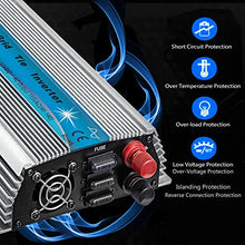 1000W Grid Tie Solar Inverter MPPT Pure Sine Wave 10.8-30V / 20-45V to 115V Solar Panel PV/Wind Turbine Power Generation (Size : 20-45VDC, Color : 115V AC) (115v Ac 10.8)
