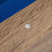 American Legend Kirkwood 84” Billiard Table Rustic Blond Finish Blue