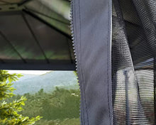 Palram - Canopia Dallas 6100 12' x 20' Gazebo Netting Set, 4 Gray Panels