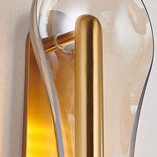 VITINNO Light Sconce Luxury Glass Wall Lamp LED Bedroom Bedside Lamp Creative Hotel Corridor Aisle Living Room Decor Lighting Bedside Decor Lamp