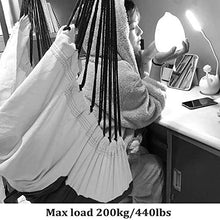 AFPSDLFJDLS Swing Washable Hammock Chair for Kids Bedroom, Hanging for Garden, Veranda，Dorm or Outdoor Patio, Load 200kg/440lbs