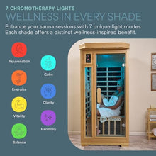 LifePro Rejuvacure 1 or 2 Person Indoor Sauna, Red Light, Low EMF Models
