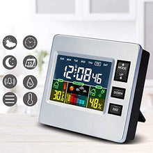 JDXQBLD Color Weather Station with Forecast, Temperature, Humidity, Intelli-Time Clock-Full Color