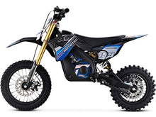 MotoTec 36v Pro Electric Dirt Bike 1000w Lithium Blue