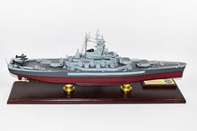 Squadron Nostalgia LLC USS Massachusetts BB-59 Battleship Mahogany Model 24-Inch