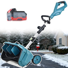 Pro Electric Snow Shovel Cordless, 1000W Brushless Electric Snow Blower, 20cm Depth, One-Hand Use, No Bending, for Seniors & All Users | Effortless Snow Removal 1battery