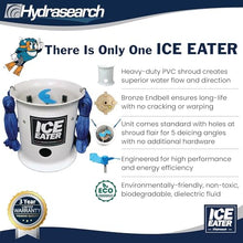 ICE EATER .75 HP Pond Deicer with 200ft Power Cord