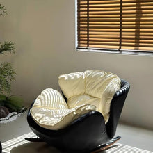 TBJEN Comfortable Upholstered Rocking Chair Outdoor Patio Rocking Chair for Front Porch, Living Room, Patio, Garden, Yard C