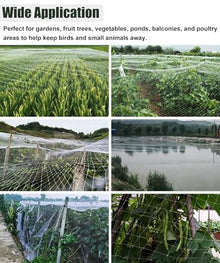 5 10 20 30 m Garden Plant Anti Bird Netting, Lightweight Tear Resistant Bird Netting for Blueberry Bushes, Strawberry Plants and Chicken Coop(65x82ft(20x25m))