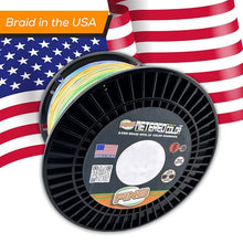 FINS Metered 4-Color 25ft Segments Braid Fishing Line 150 lb - 4800 Yds