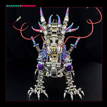 ModelForgeX DIY Mechanical Dragon Model Kit 3D 50cm Metal Punk 2030+ PCS Multicolor