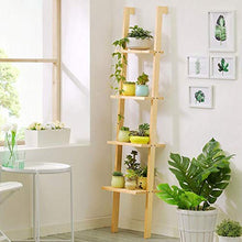 MIIKHI Plant Stands,Trapezoidal Flower Stand,Indoor Balcony Flower Stand,Multi Layer Floor Shelf Three Dimensional Flower Stand,Wood Materialnishings/B