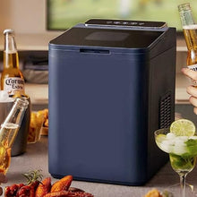 TEDILUVI Electric Ice Machine Maker Bullet Cylindrical Cube Making Countertop for Home Commercial Small Milk Tea Shop