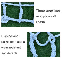Nylon Flat Webbing Net - Heavy Duty Lifting Sling Net, Cargo Hanging Net, Truck/Trailer/Cargo Net, Heavy Duty Rigging Strap For Lifting And Towing, Carrying Capacity 0.3-3.5T(4 X 4M/Mesh 15cm/Load 2.5