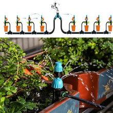 Push to Fit Drip Irrigation Sprinkler, Custom Length Watering Tube Kit