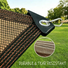 PFGDFSX 50 x 100 FT Rectangle Brown Sun Shade Sail Canopy Sun Block Awning for Outdoor Patio Garden Backyard (We Make Custom Size)