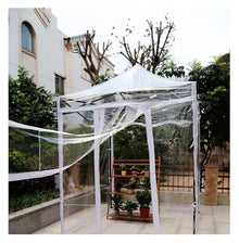 JINMLBO Transparent Pop-up Gazebo, Impact Canopy Walls For Canopy Tent PVC Transparent Tent Replacement Transparent Instant Tent Cover Outdoor Instant Canopies Sidewall Rain Shelter Without Frame(3x3m