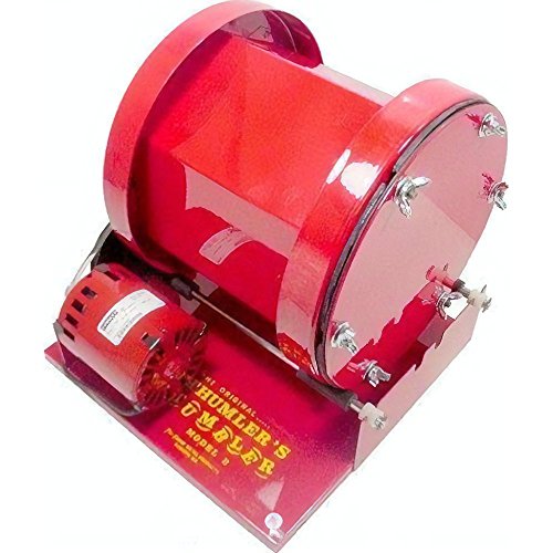 Thumler's Tumbler Model B Heavy Duty 15# Rock Tumbler Red