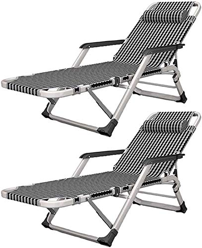 Lightweight Lightweight Sun Lounger Foldable Garden Chairs Set of 2 Zero Gravity Chair Reclining Chair Folding Zero Gravity Garden Sun Lounger Office Home Balcony Nap Leisure Siesta Deck Chair Grey F
