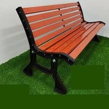 clould fitness Park Bench Public Leisure Outdoor Park Bench Plastic Wood Courtyard Simple Stylish Backrest Chair Outdoor Benches