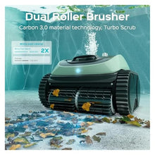 Pool Vacuum for Inground Pools, Cordless Robotic Cleaner, Wall and Waterline Cleaning, Intelligent Route Planning