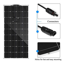 1600W 800W Solar Panel 18V System Anti Scratch Monocrystalline Solar Cell Solar Battery Power Bank Charge for Home Camping Car (1600w) (800w)